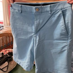 Golf shorts light blue